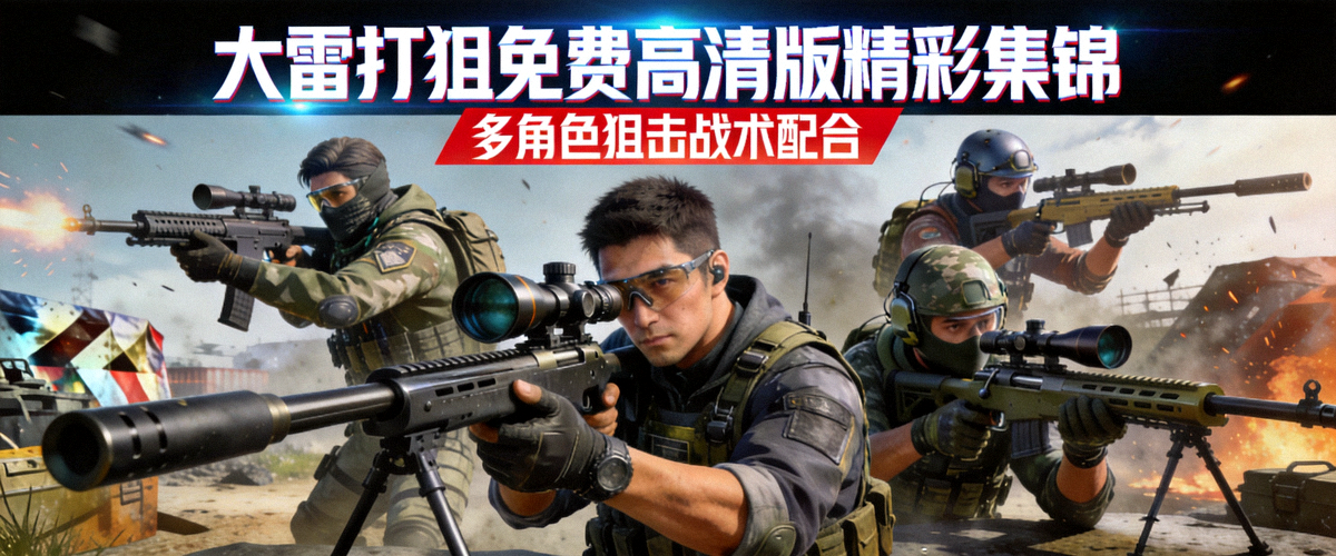 大雷打狙免费高清版精彩集锦海报 - 多角色狙击战术配合