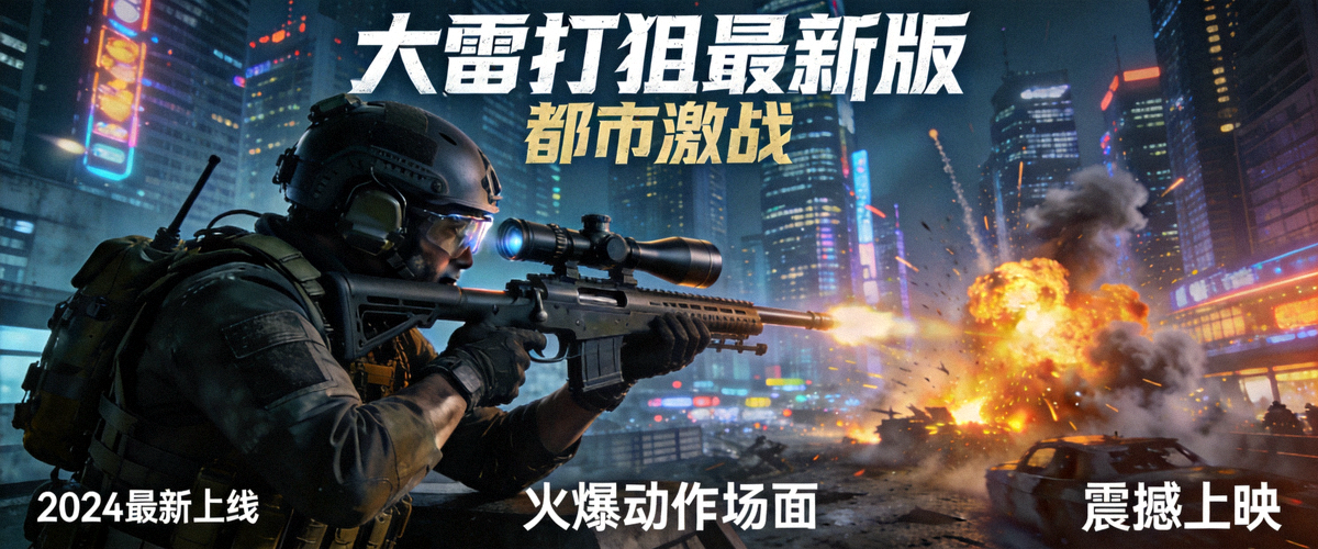 大雷打狙最新版火爆动作场面高清海报 - 狙击手在都市激战